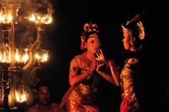 Fire Dance,  Ubud,  Bali, Indonesia, Asia, paesaggi