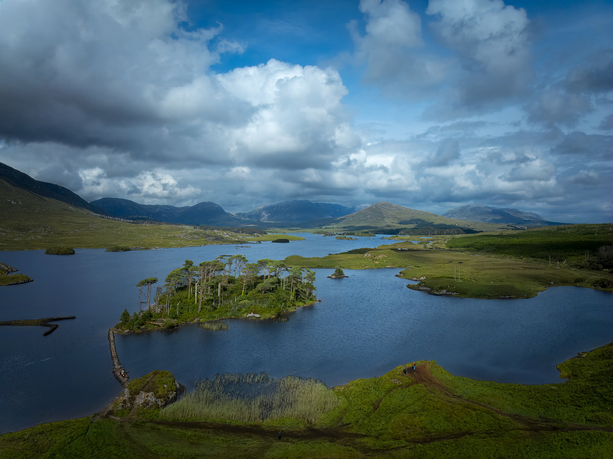 Pine Island, Derryclare Lake.